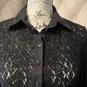 Anne Fontaine Lace Blouse